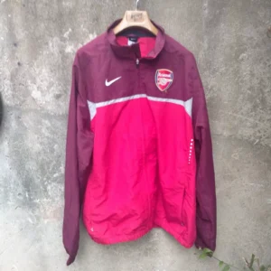 Vintage Arsenal training football jacket. XL mens. Claret and red. Nike