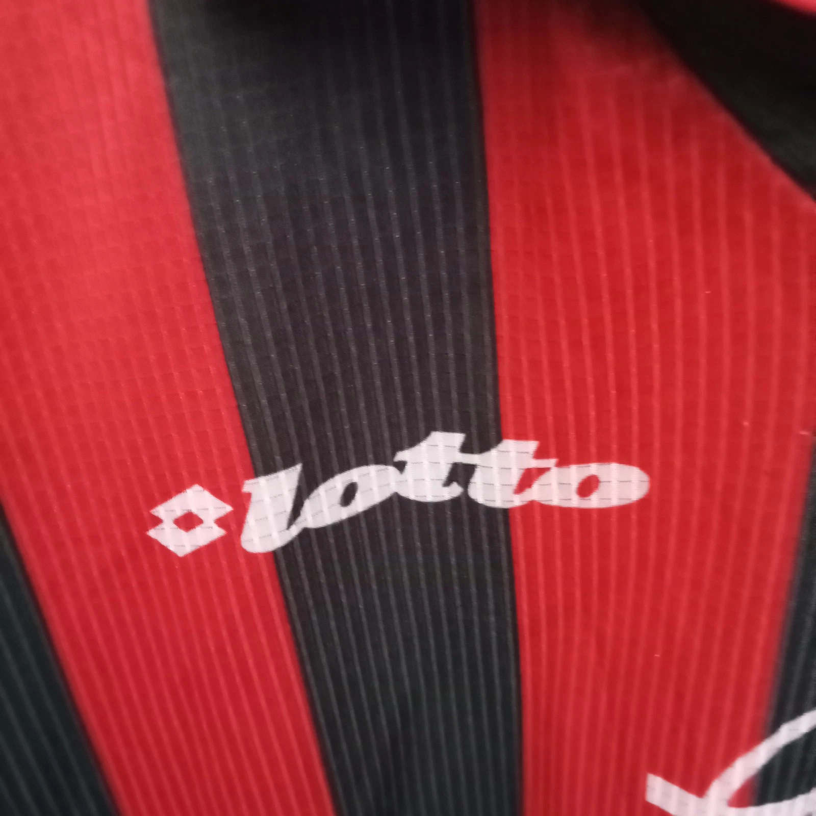 AC Milan 1997-98 Home football shirt | jersey, Mens XL - Image 4