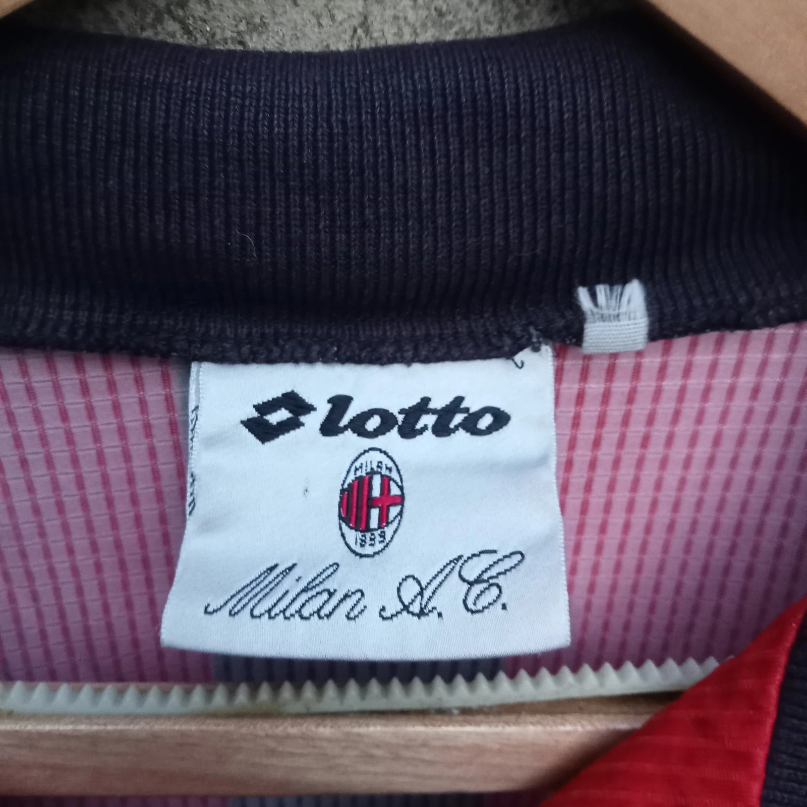 AC Milan 1997-98 Home football shirt | jersey, Mens XL - Image 5