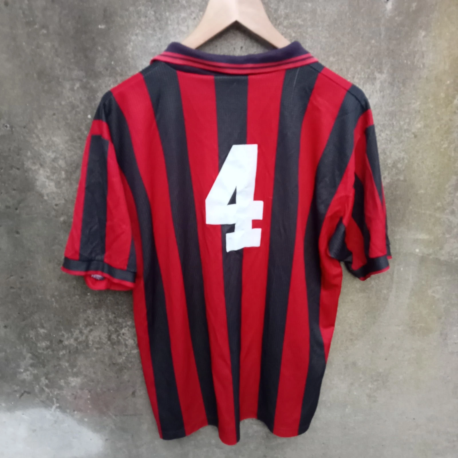 AC Milan 1997-98 Home football shirt | jersey, Mens XL - Image 6