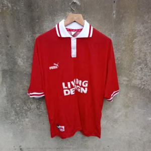 Aberdeen SAMPLE 1997-98 Home football shirt | jersey, Mens Large