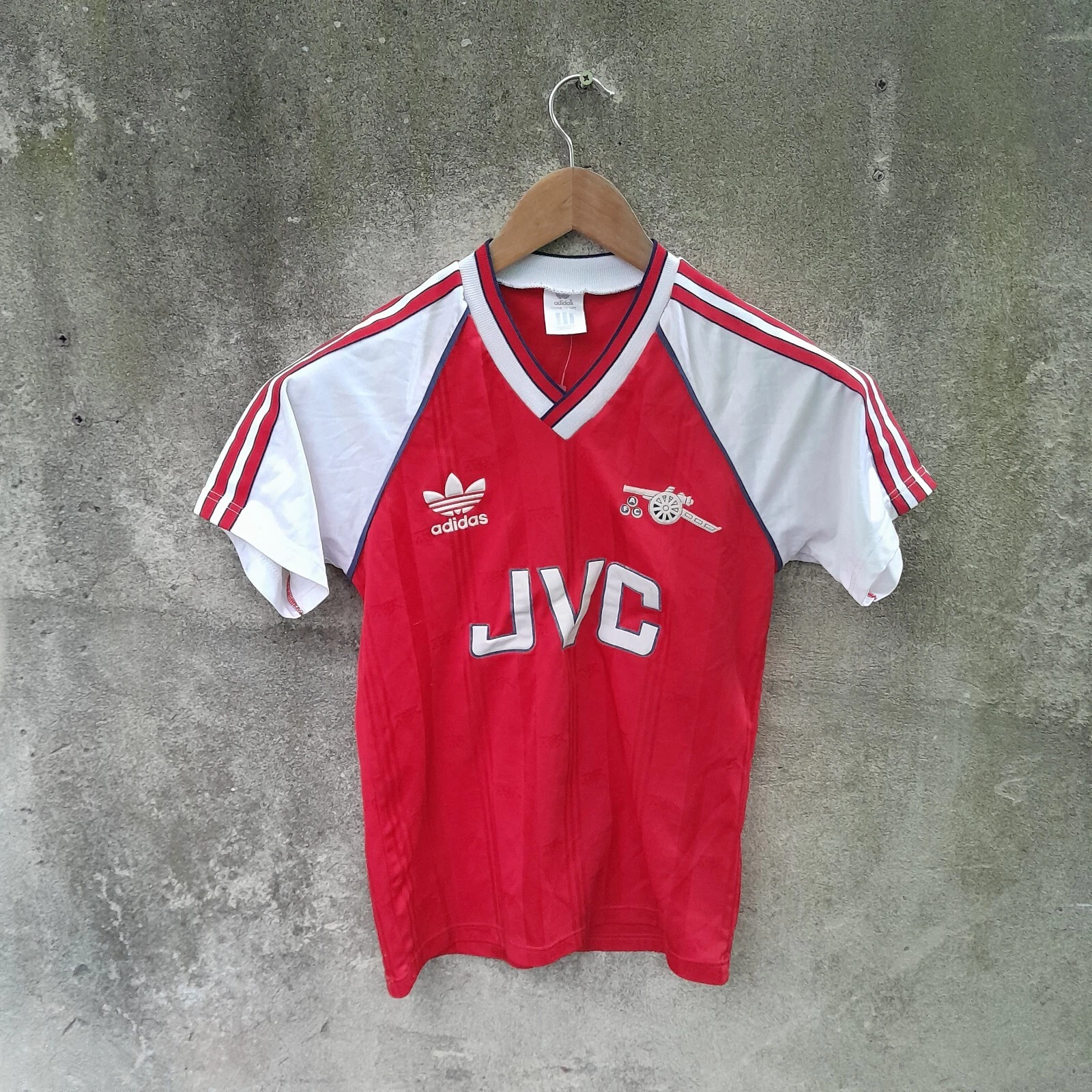 Arsenal 1988-89 home football shirt / jersey. Large boys / ladies