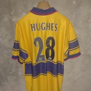 Arsenal 1997-99 away football shirt/ jersey. Large mens. Stephen Hughes 28