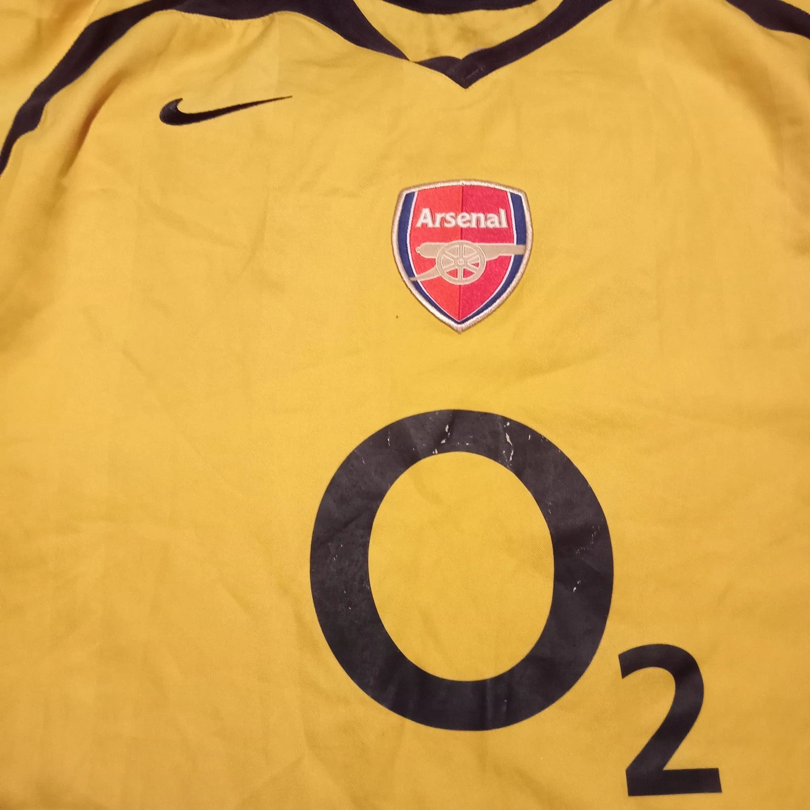 Arsenal 2005-06 Away football shirt | jersey, Mens XL o2 - Image 3