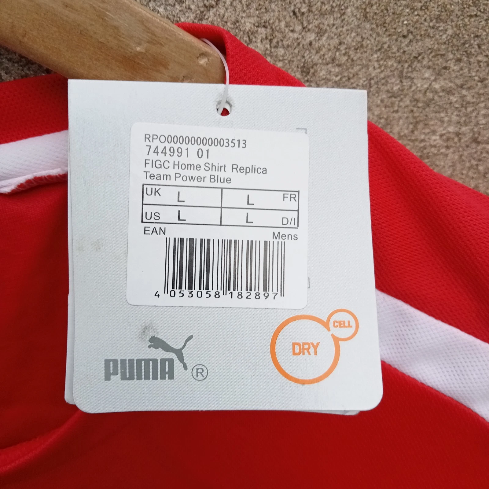 Arsenal 2014-15 home football shirt / jersey. Large mens. Wilshere 10 - Image 5