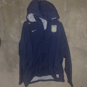 Aston Villa Nike player issue waterproof training sweatshirt football jacket