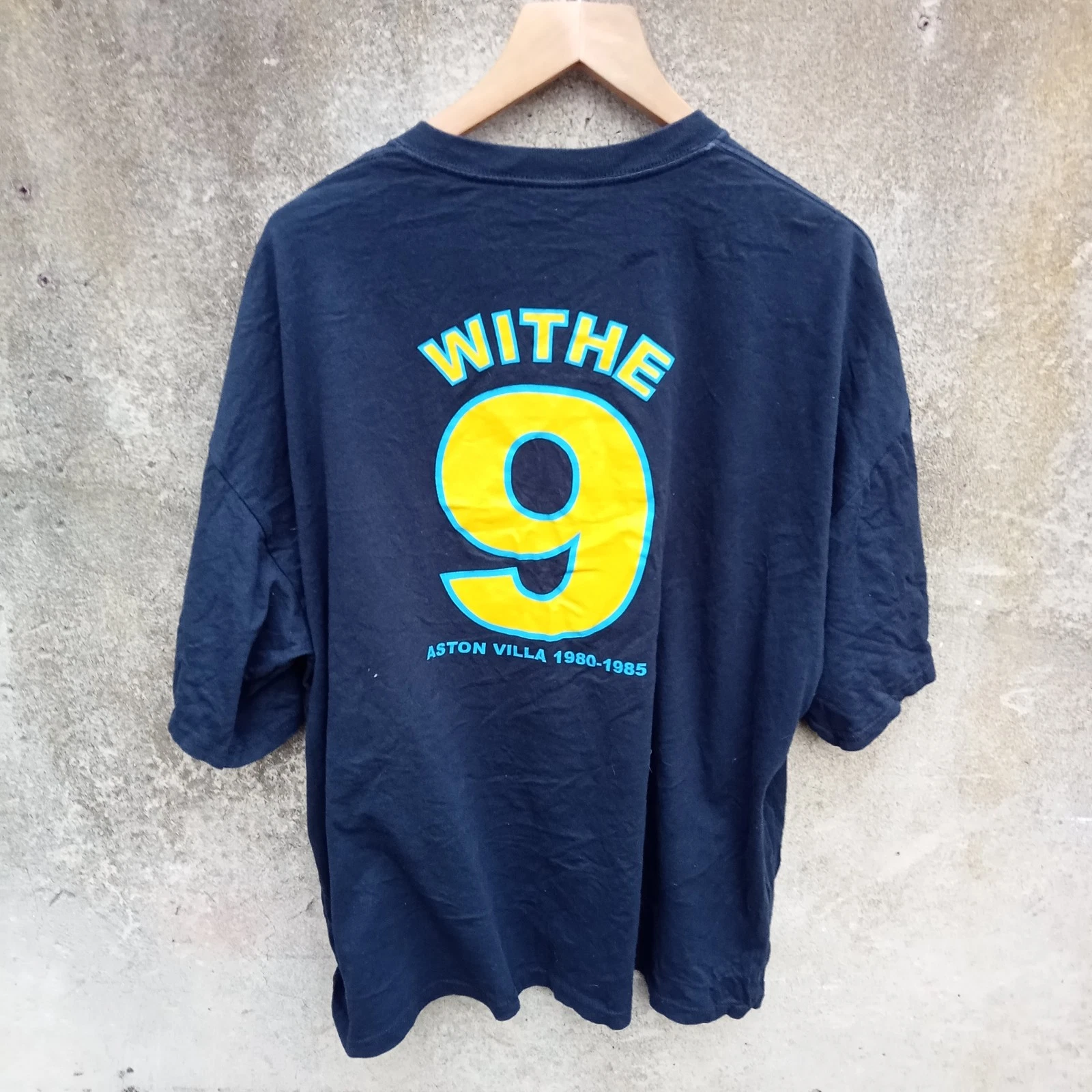 Aston Villa Peter Withe football tshirt , jersey, Mens XXL - Image 6