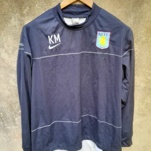 Aston Villa player issue football drill top / jersey. XL mens.