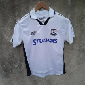 Ayr United 1999-2000 home football shirt / jersey.