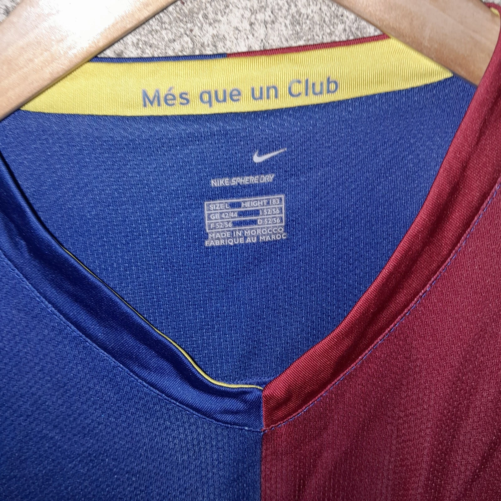 Barcelona 2006-07 home football shirt / jersey. Large mens, Giovanni Dos Santos - Image 7