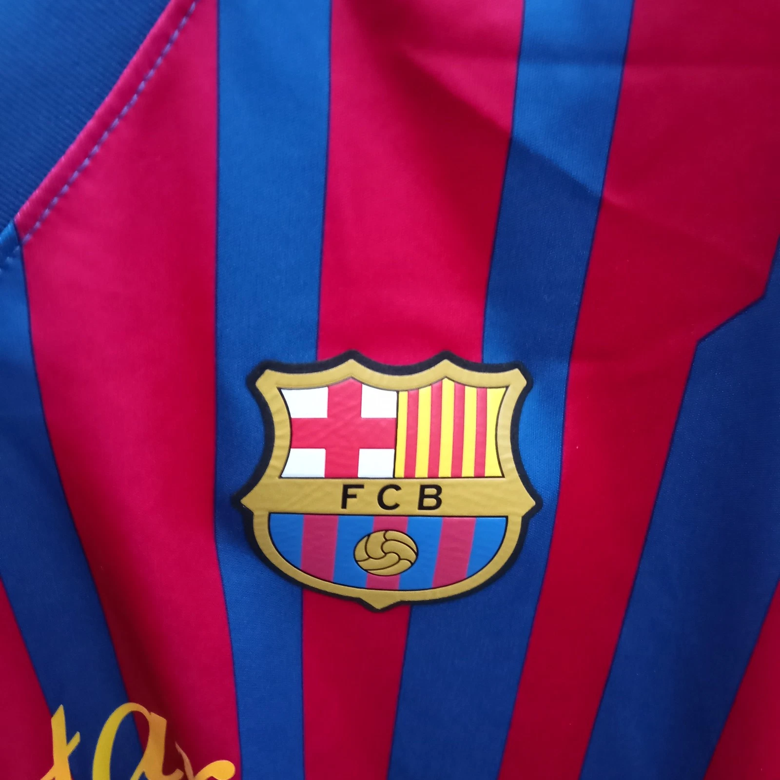Barcelona 2011-12 Home football shirt | jersey, Mens XXL FABREGAS 4 - Image 3