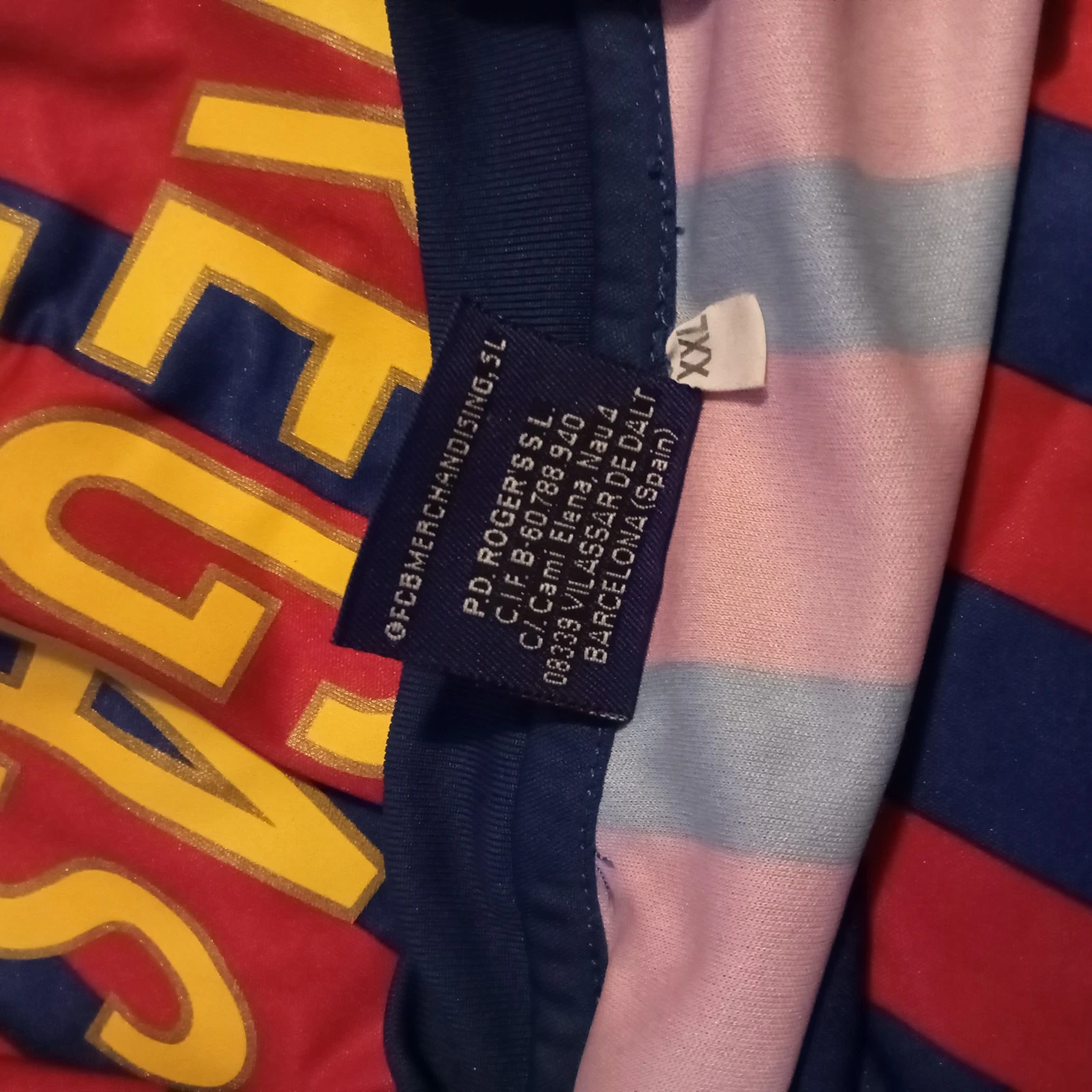 Barcelona 2011-12 Home football shirt | jersey, Mens XXL FABREGAS 4 - Image 6