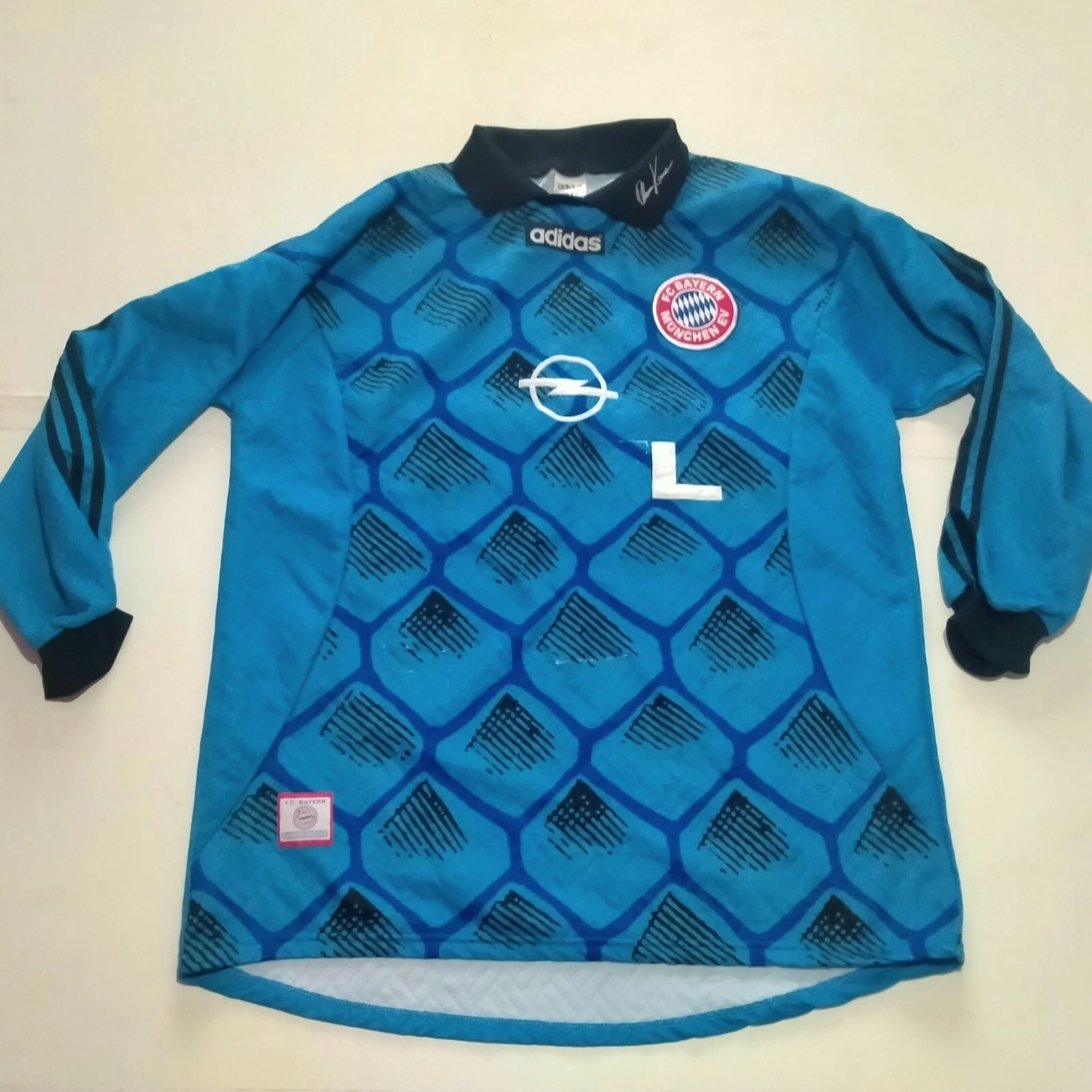 Bayern Munich 1995-97 goalkeeper football shirt. XL mens. - Image 2