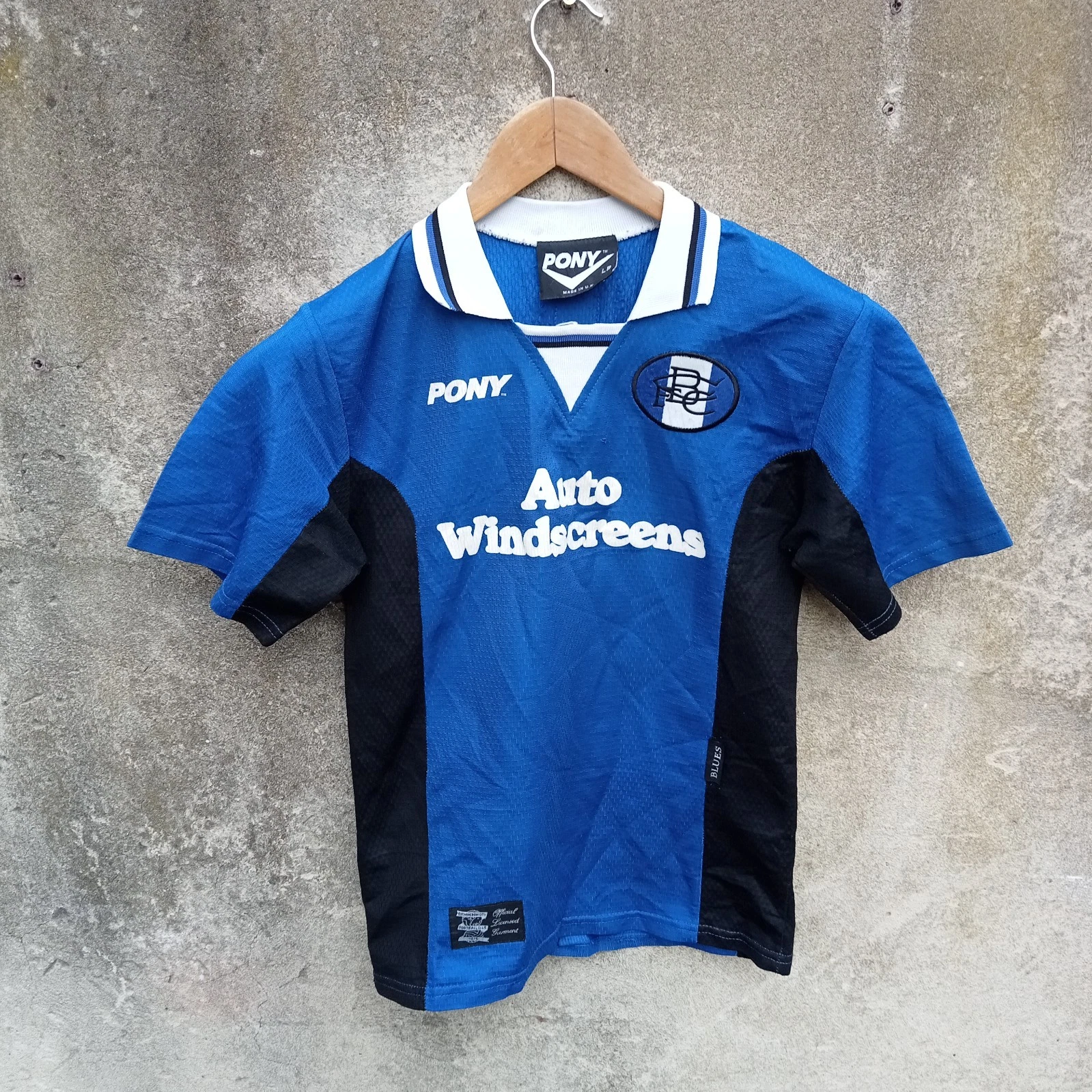 Birmingham City 1996-97 home football shirt | jersey, large boys