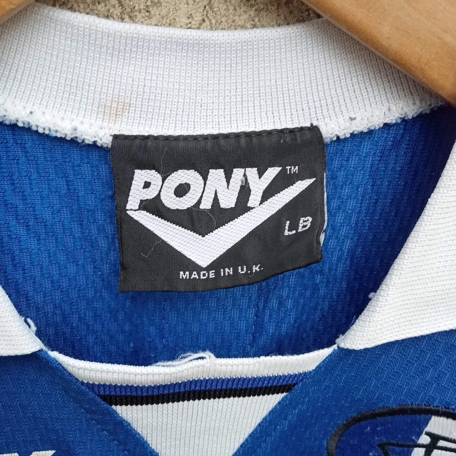 Birmingham City 1996-97 home football shirt | jersey, large boys - Image 4
