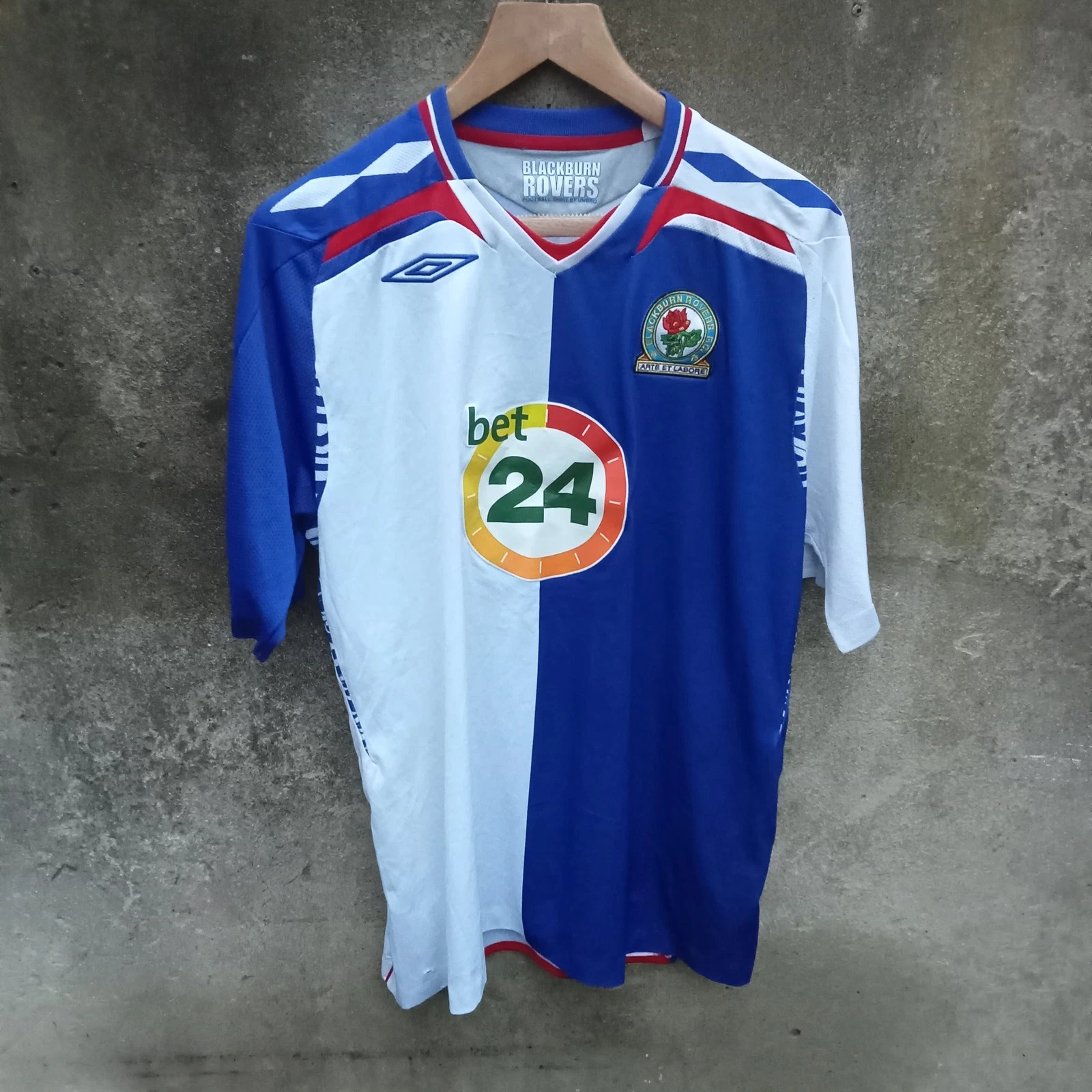 Blackburn Rovers 2006-07 Home football shirt | jersey, Mens XL
