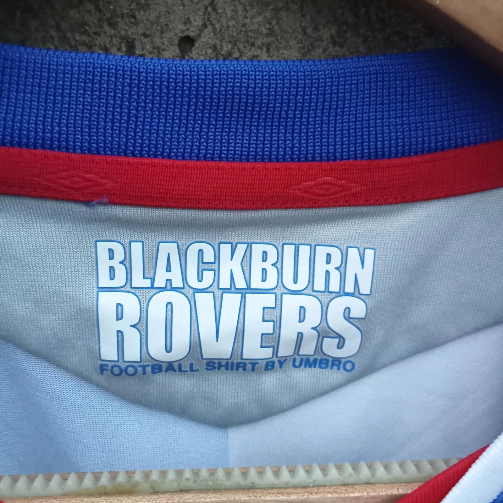 Blackburn Rovers 2006-07 Home football shirt | jersey, Mens XL - Image 6
