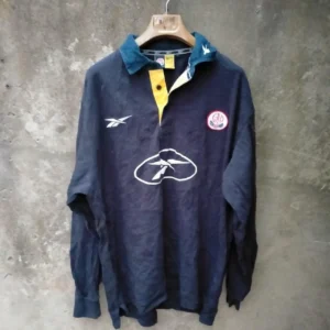 Bolton Wanderers 90s rugby football shirt / jersey. XL mens. Warm up, training.