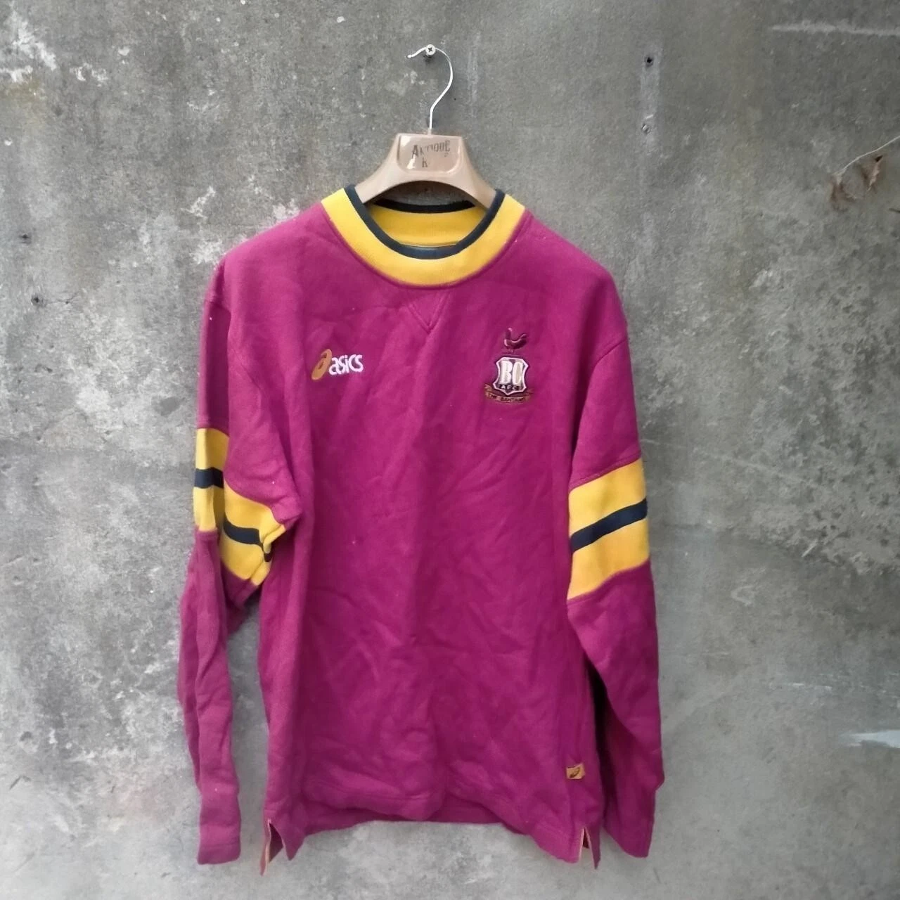 Bradford City 90s home football sweatshirt / jumper small mens