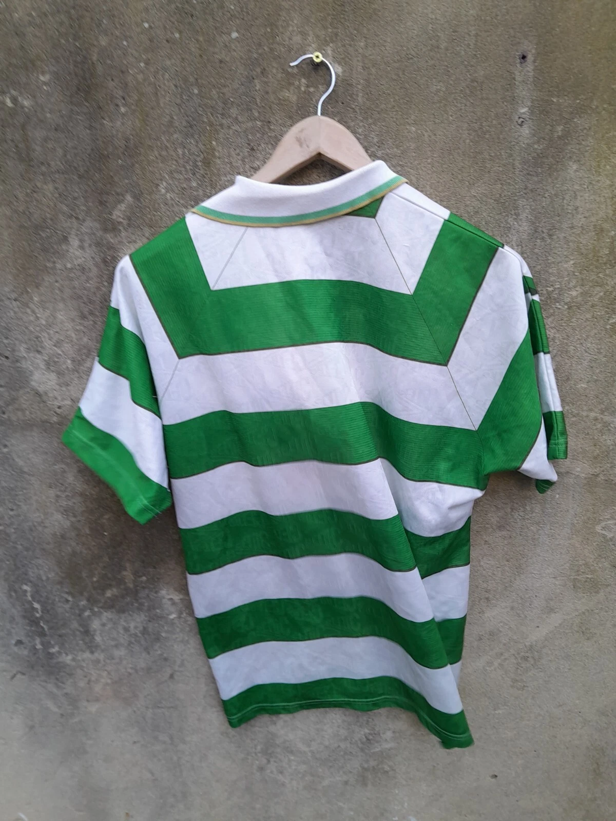 Celtic 1991-92 home football shirt / jersey, large mens - Image 3