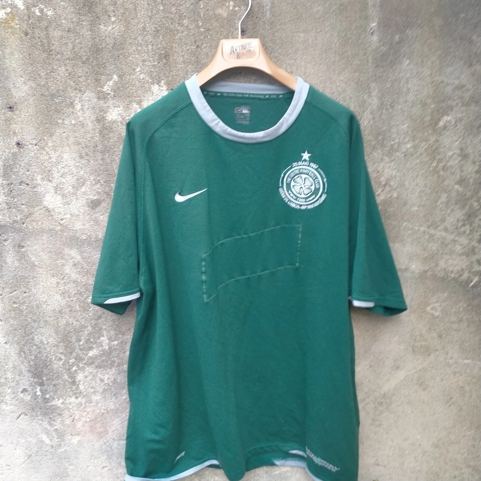 Celtic 2007-08 away football jersey shirt xxl mens. No sponsor