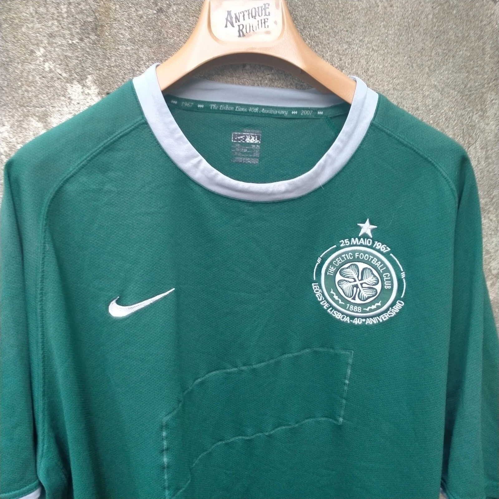 Celtic 2007-08 away football jersey shirt xxl mens. No sponsor - Image 2