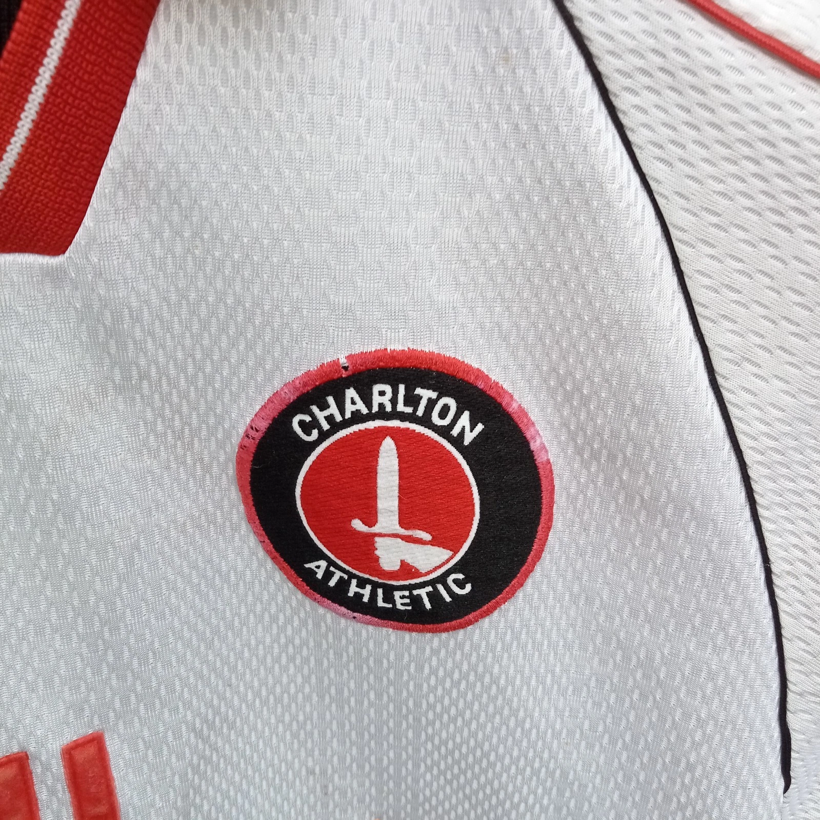 Charlton Athletic 2000-02 away football shirt / jersey. large boys - Image 3