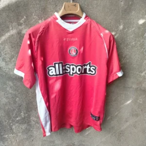 Charlton Athletic 2005-06 home football shirt / jersey. Youth - XS mens