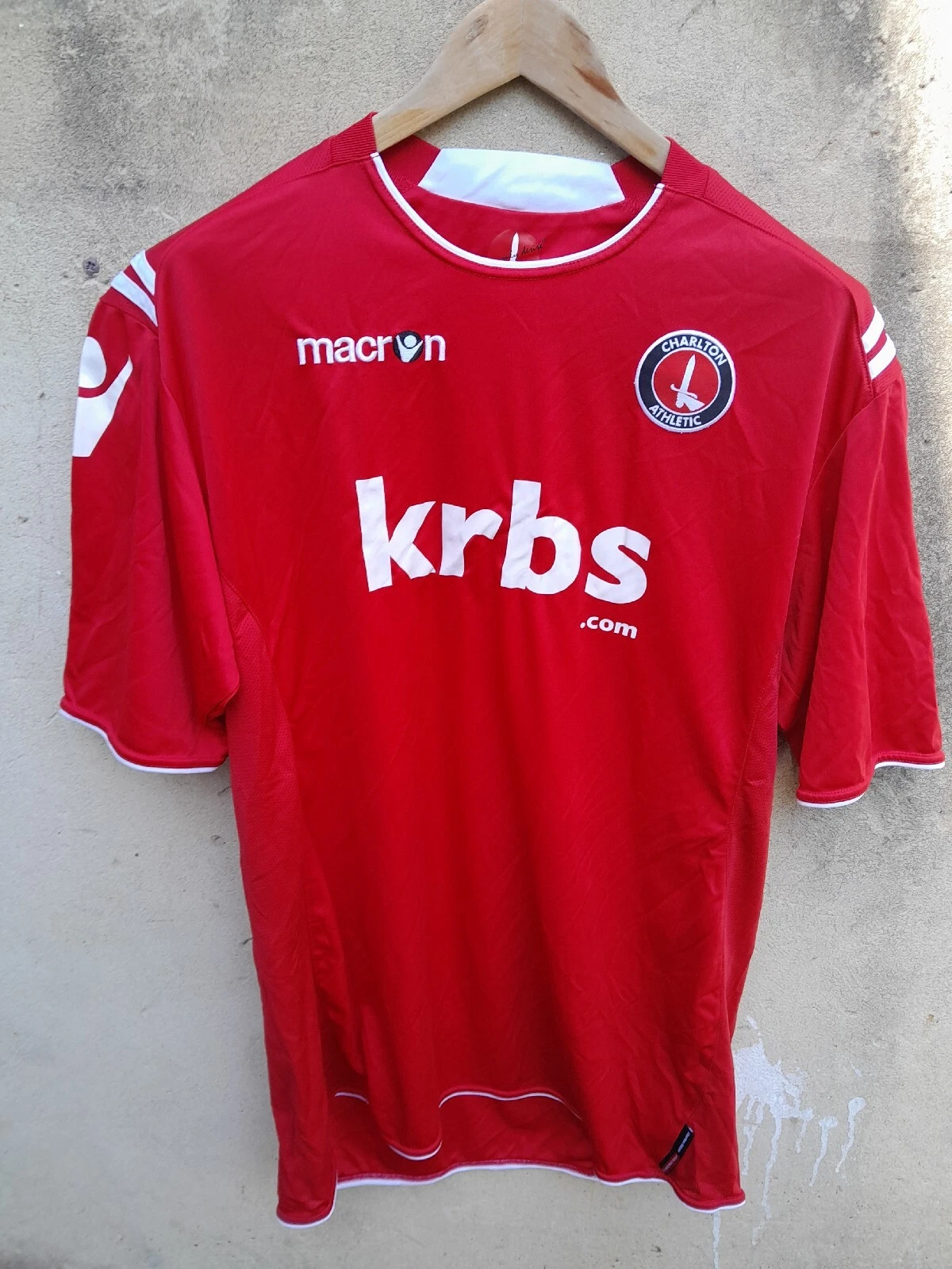 Charlton Athletic 2010-12 home football shirt / jersey. 4xl mens, xxxxl