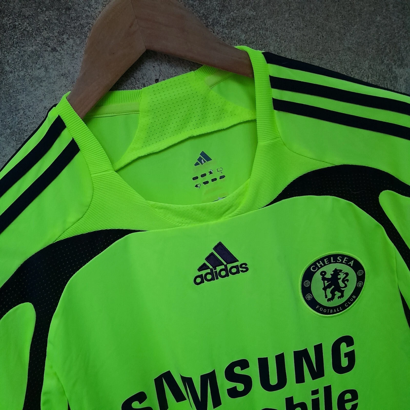 Chelsea 2007-07 away football shirt / jersey. Large mens - Image 2