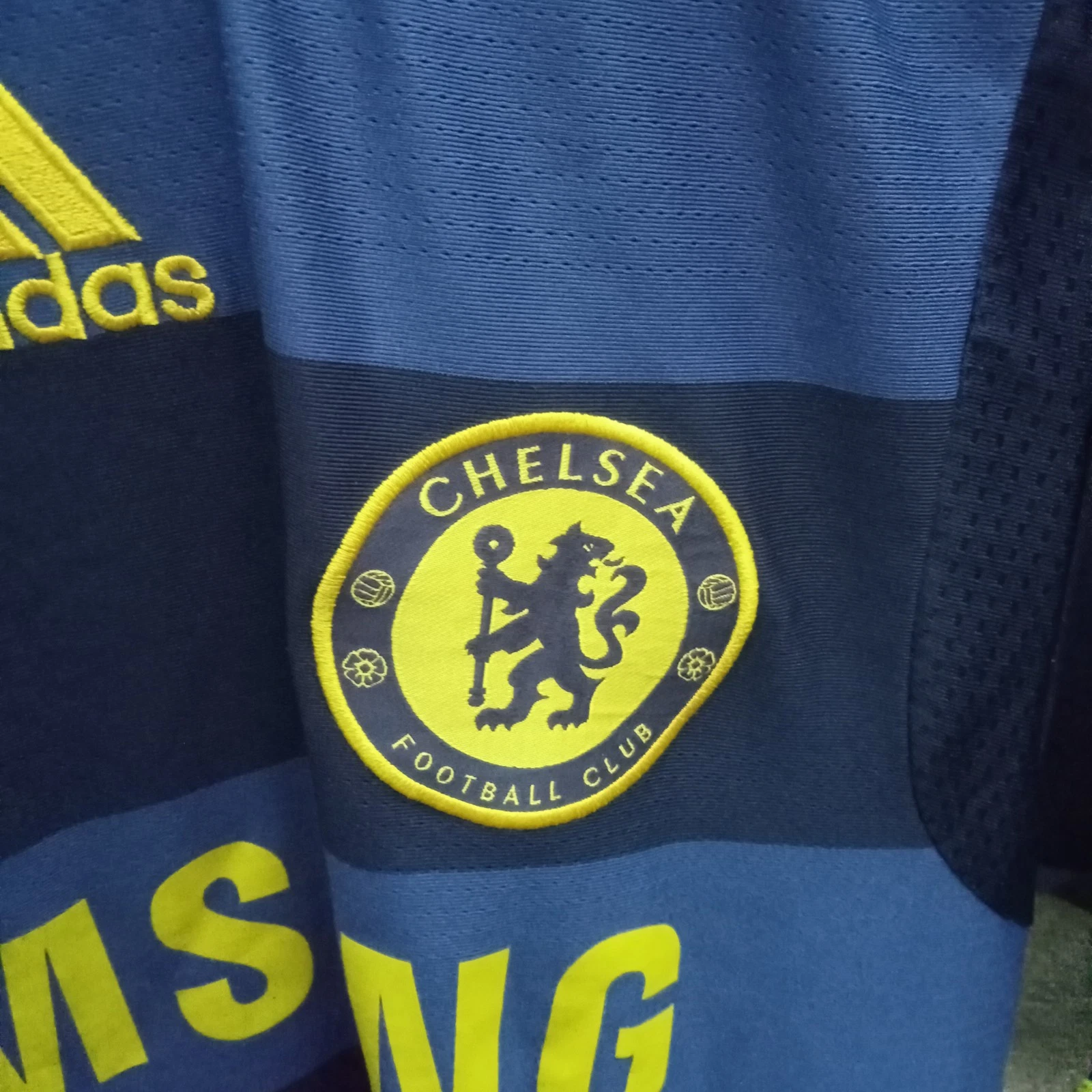 Chelsea 2012-13 Away football shirt | jersey, Mens Small - Image 3
