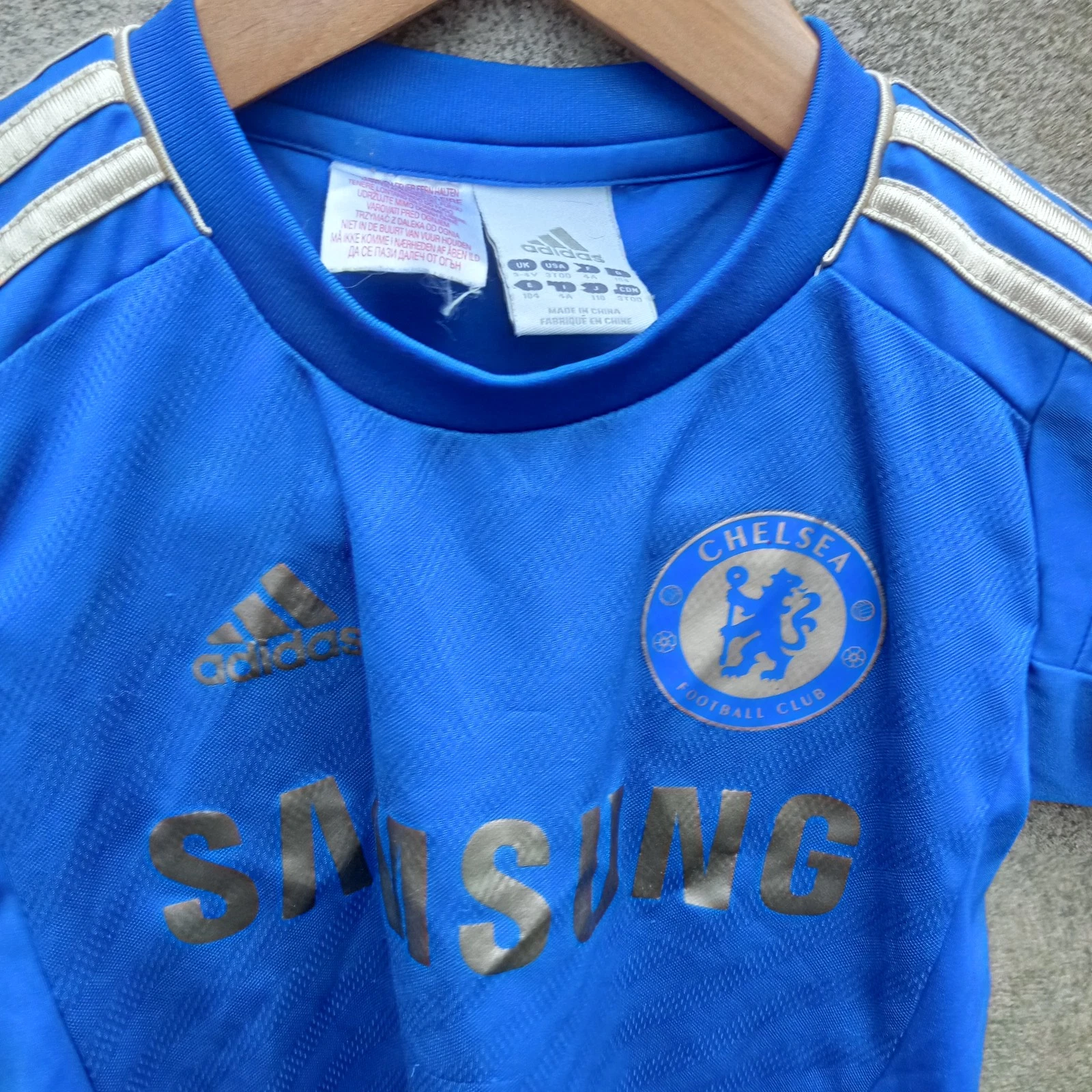 Chelsea 2012-13 home football shirt | jersey, Junior 3-4 Years - Image 2