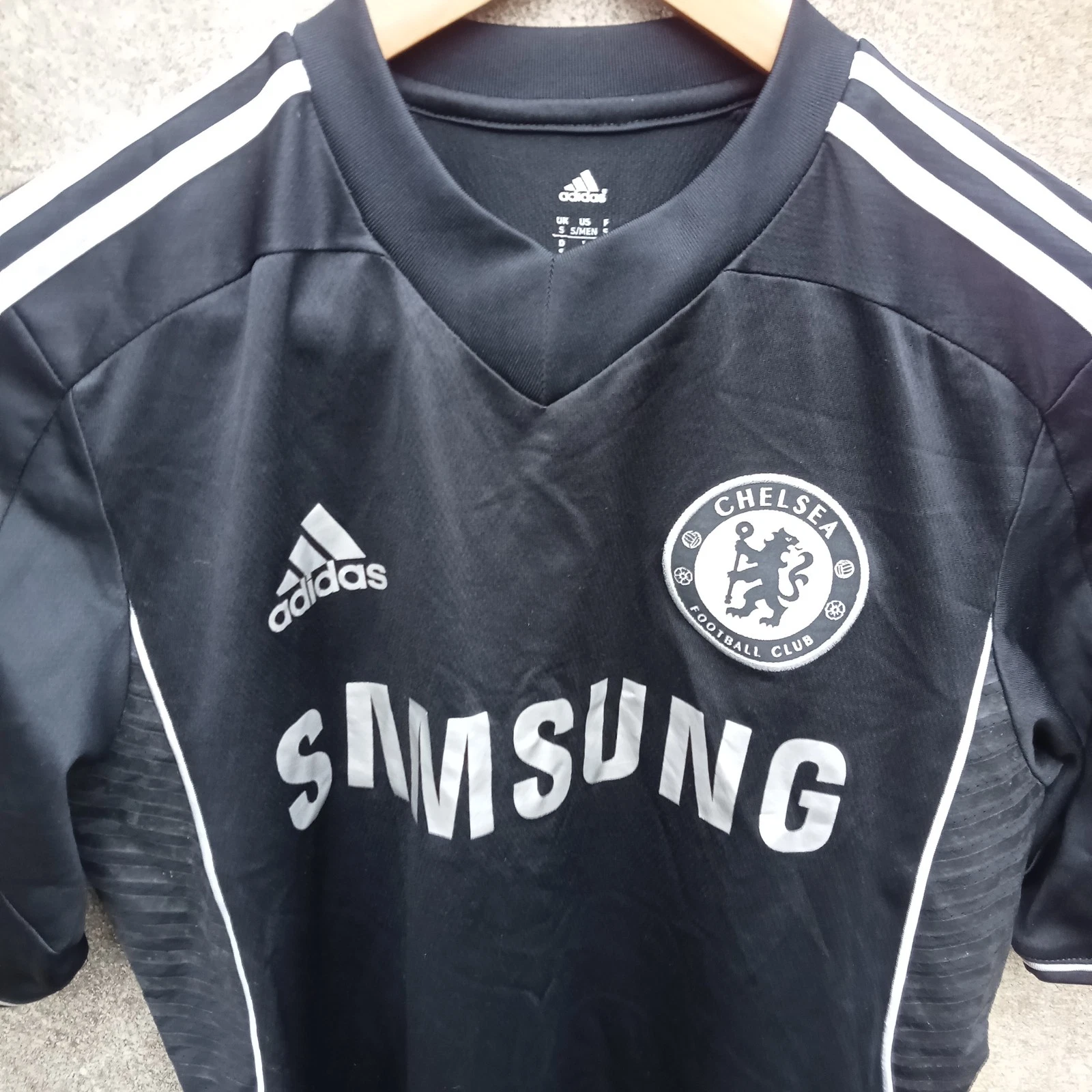 Chelsea 2013-14 third football shirt, Mens Small HAZARD 17 3rd - Image 2