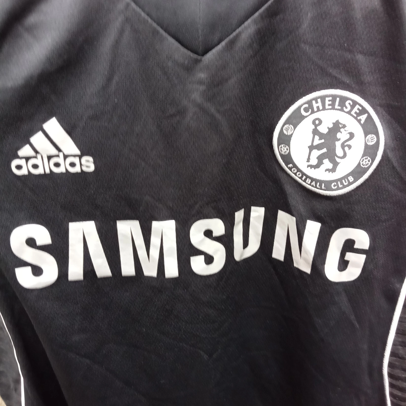 Chelsea 2013-14 third football shirt, Mens Small HAZARD 17 3rd - Image 5
