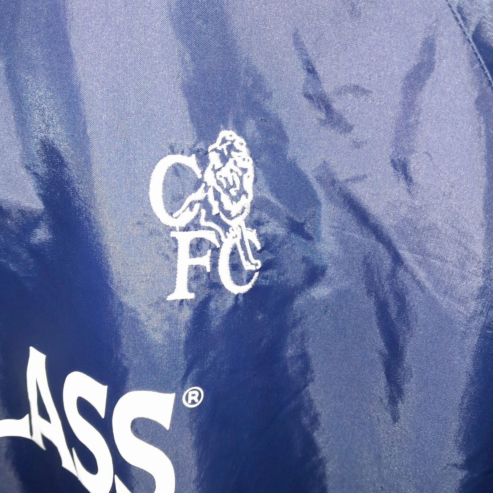 Chelsea 90s football waterproof training sweatshirt / pullover xxl mens. Bnwot - Image 3