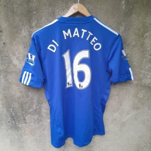 Chelsea home football shirt / jersey. Medium mens, adidas Roberto Di Matteo 16