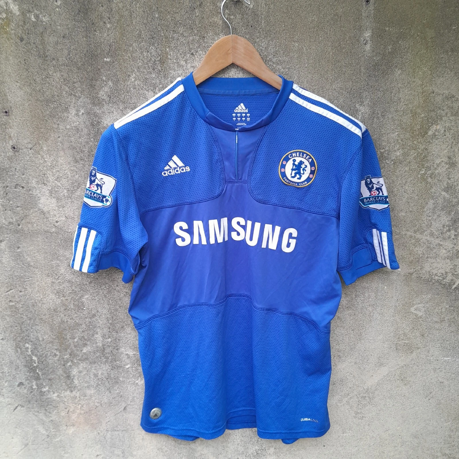 Chelsea home football shirt / jersey. Medium mens, adidas Roberto Di Matteo 16 - Image 2