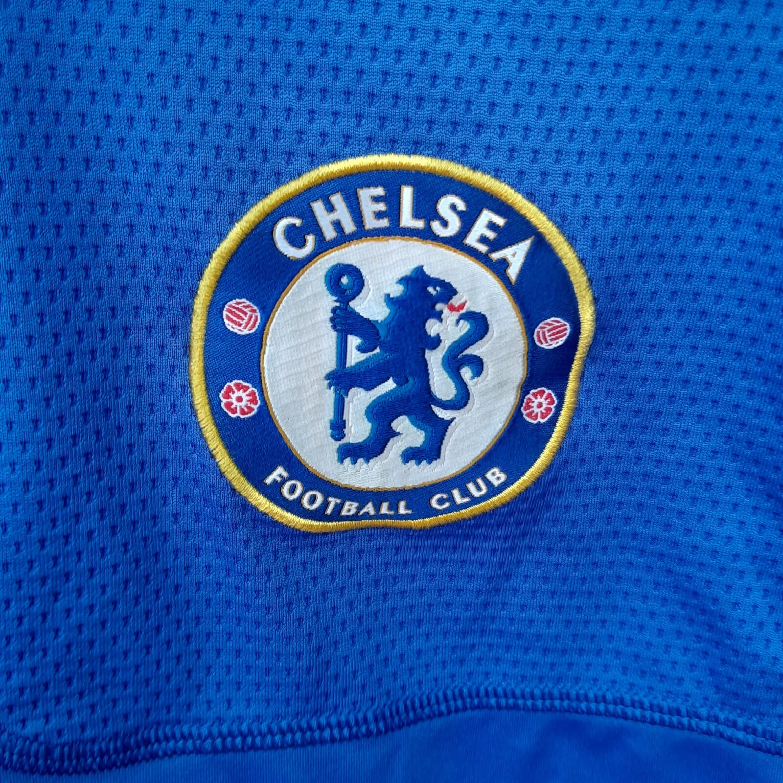 Chelsea home football shirt / jersey. Medium mens, adidas Roberto Di Matteo 16 - Image 4