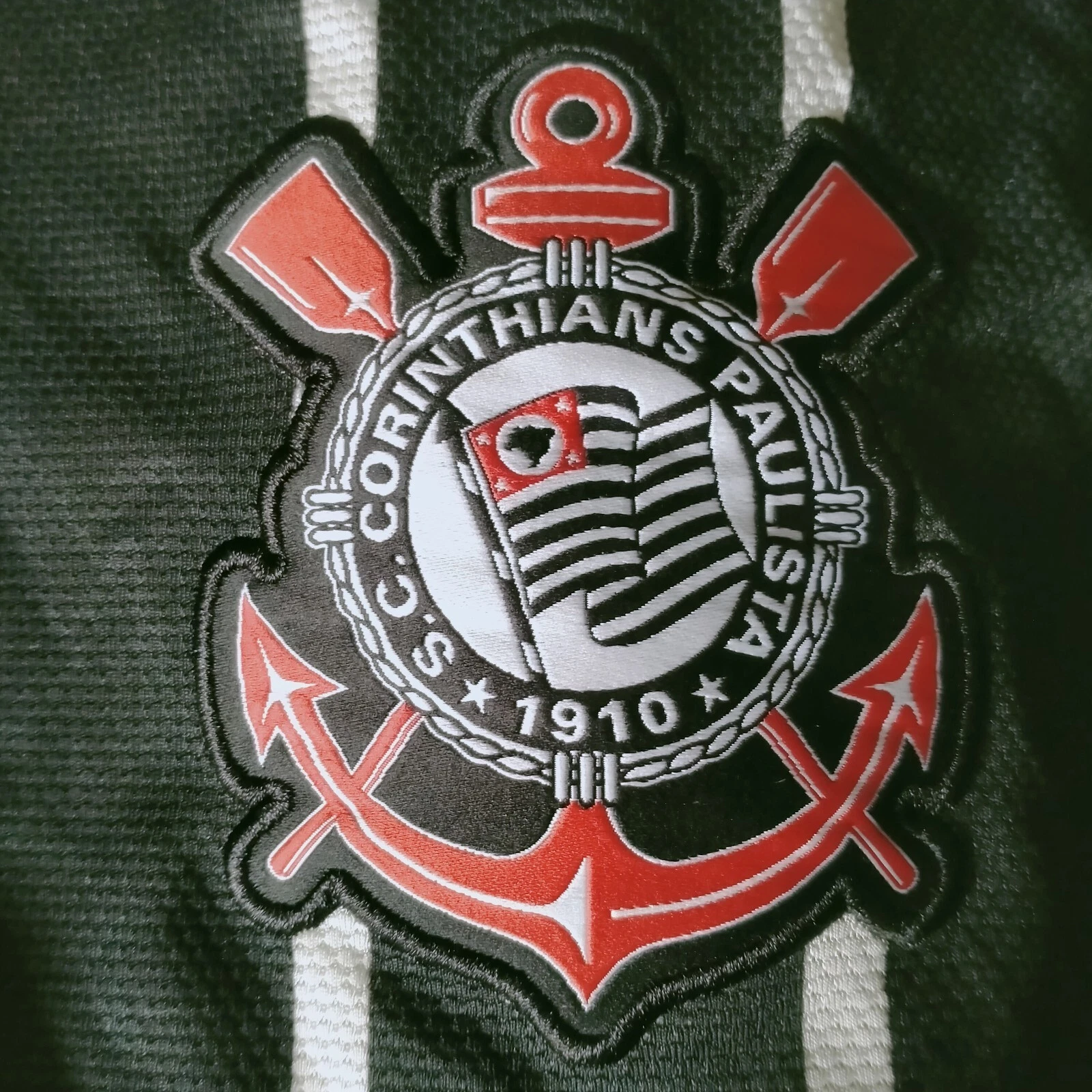 Corinthians 2013 away football shirt / jersey. XL mens - Image 4