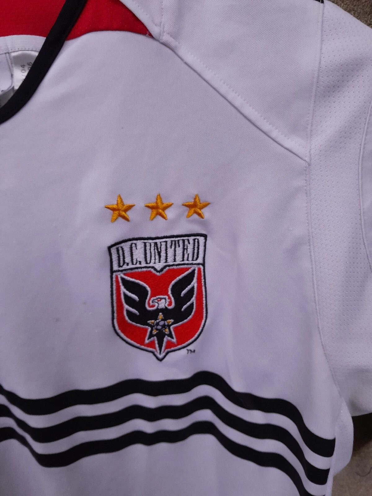 DC United 2005 away football shirt / jersey. Small mens. - Image 3