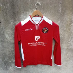 Ebbsfleet United 2014-15 home football shirt / jersey. XS mens. Long sleeves