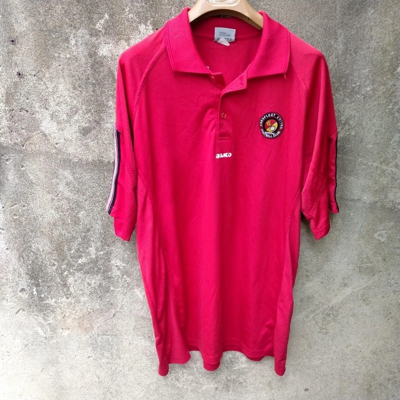 Ebbsfleet United training football polo shirt / jersey. XL mens.