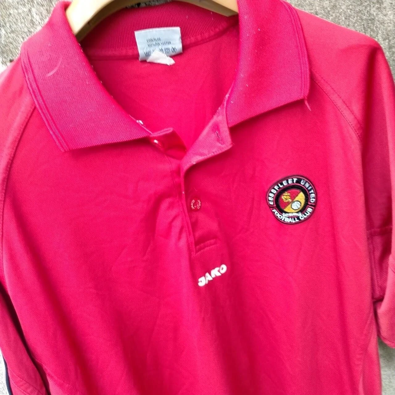 Ebbsfleet United training football polo shirt / jersey. XL mens. - Image 2