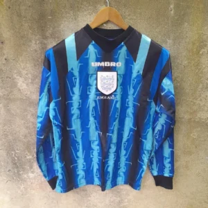 England 1996 goalkeeper football shirt / jersey.