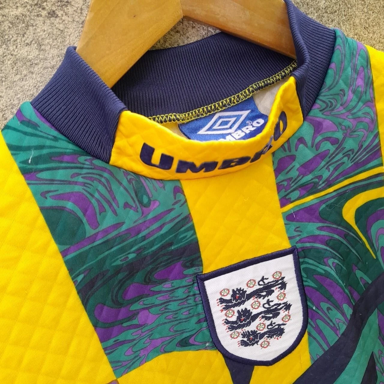 England 1996 goalkeeper football shirt / jersey. Large boys, 11-12 years - Image 2