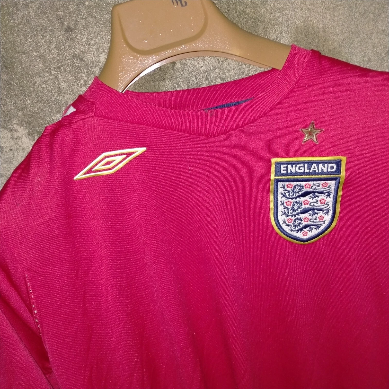 England 2006-08 away football shirt / jersey, xs mens - Image 2
