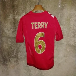 England 2006-08 away football shirt / jersey, xs mens. Terry 6