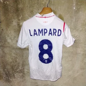 England 2006 home football shirt / jersey, large boys. Lampard 8 ladies