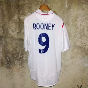 England 2006 home football shirt / jersey, xxl mens. Rooney 9
