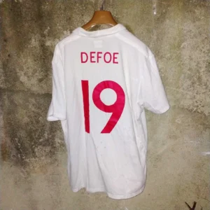 England 2010 home football shirt / jersey, XL mens. 46" DEFOE 19